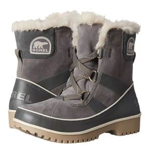 Sorel Tivoli II Waterproof Snow Winter Boots Quarry Gray Size 10 Like New